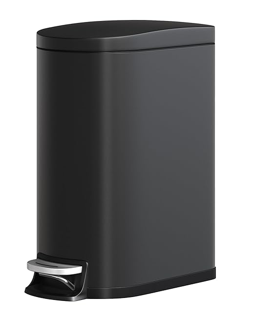 Garvee 13 gal / 50 L Metal Kitchen Trash Can by Garvee