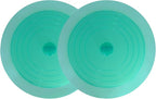 V-TOP Tub Stopper 2 Pack, 6 inches Large Silicone Drain Plug Hair Stopper Flat by V-TOP