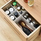 20PCS DIY Plastic Grid Drawer Dividers, Large Adjustable Drawer Storage - Image 3