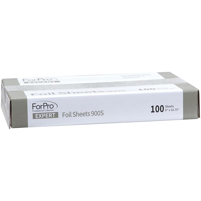 ForPro Expert Embossed Foil Sheets 900S, Aluminum Hair Foils - Image 3