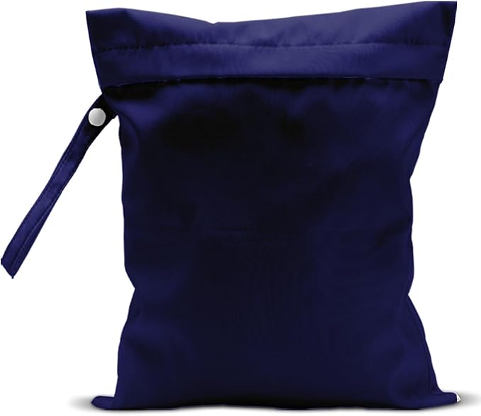 Waterproof Wet Bag for Swimsuit, Travel Beach Wet Dry Bag, Hidden Zipper by zcyxuuw