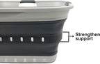 SAMMART 42L Collapsible Plastic Laundry Basket - Image 4