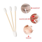 Cotton Swabs 2000ct, Double-Tipped Cotton Buds, Cotton Swabs - Image 3