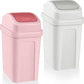 Sumind 2 Pcs 1.8 Gallon Bathroom Trash Can by Sumind