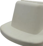 Heavy Duty Rubber Door Wedge, Off White - Image 6