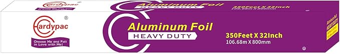 32 Inch Extra Wide Heavy Duty Aluminum Foil Roll, 23 Micron Thick, 32 Inch - Image 4