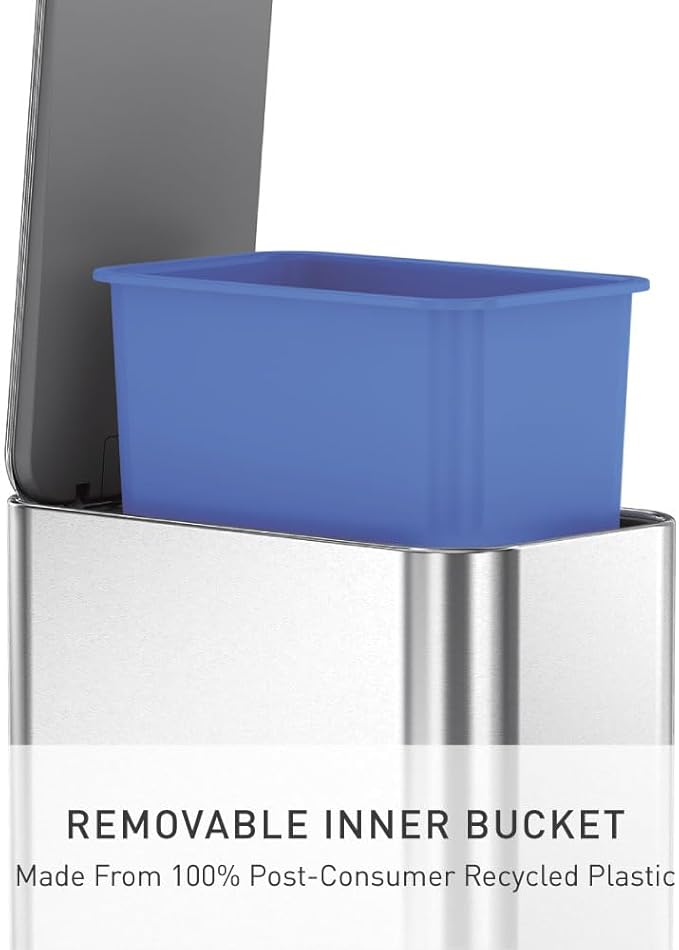 simplehuman Small Bathroom Trash Can - Image 7