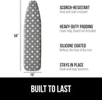 GORILLA GRIP The Original Ironing Board Cover and Pad, Silicone Coating - Image 2