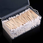 Norme 500 Pcs 3 Inch Gun Cleaning Swabs Long Cotton Swabs in Storage Box Long - Image 2