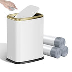 8L/2.1 Gallon Small Bathroom Trash Can by KHMMGK
