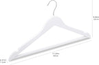 Amazon Basics Durable Wooden Clothes Hangers - Image 8