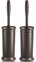 Toilet Brush and Holder 2 Pack, Toilet Bowl Brush by UPTRONIC