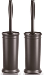 Toilet Brush and Holder 2 Pack, Toilet Bowl Brush by UPTRONIC