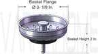 Kitchen Sink Basket Strainer Replacement - Image 4