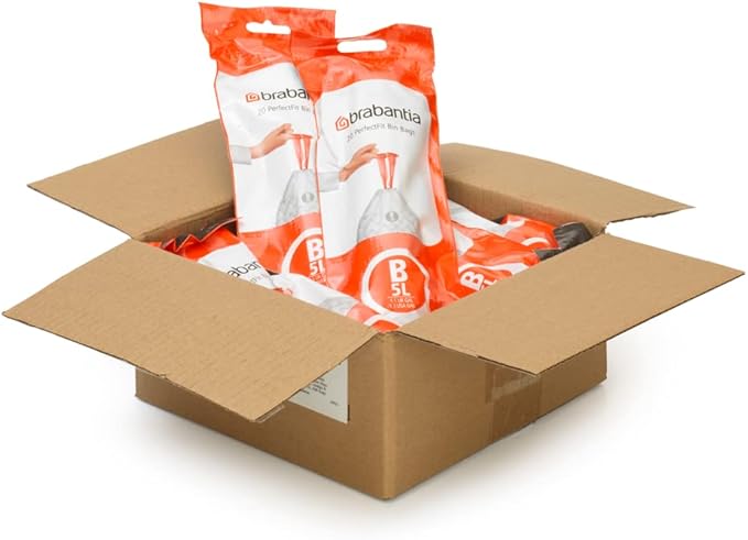 Brabantia PerfectFit Trash Bags Thick Plastic Trash Can Liners - Image 8