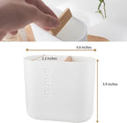 Toothbrush Holders Bamboo Electric Toothbrush Holder Bathroom Storage Organizer - Image 5