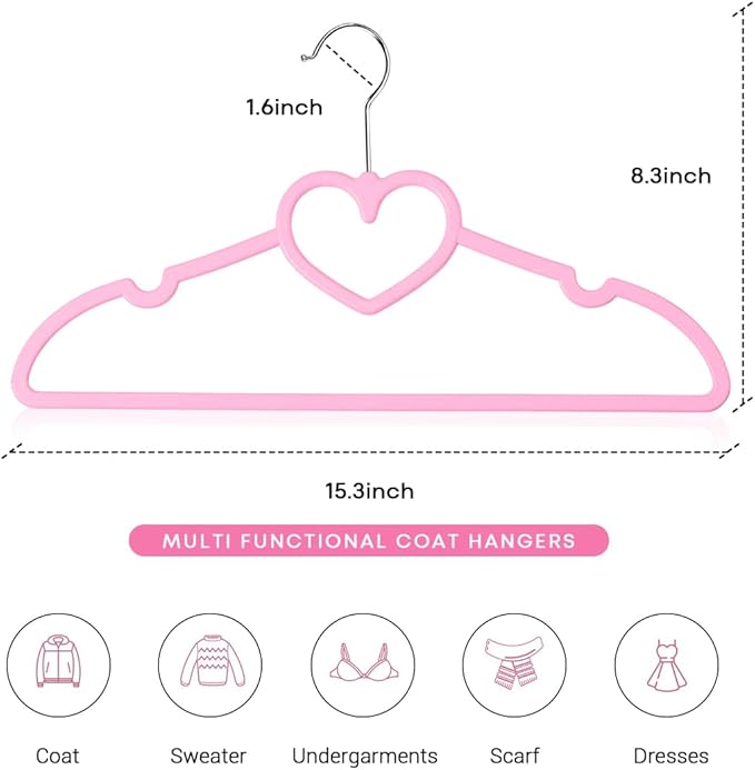 Plastic Hangers 20 Pack - Image 2