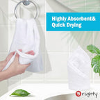 Orighty 6-Pack White Hand Towels - Image 3