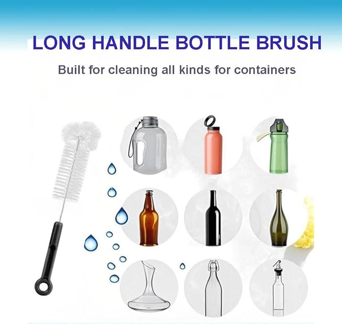 3-Pack Bottle Cleaning Brush Set - Image 2