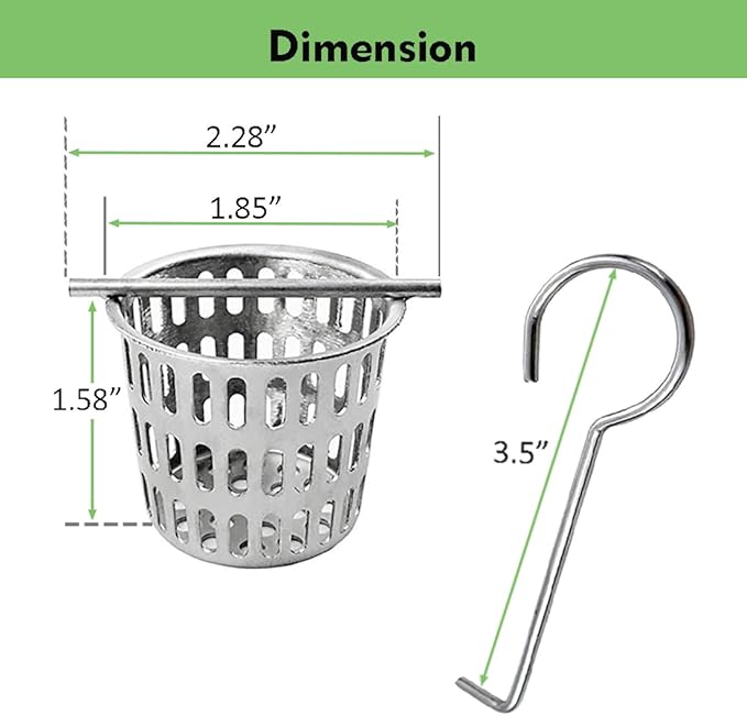 Neodrain 2PCS Hair Catchers Shower Drain Hair and Debris Strainer Only Fit - Image 3