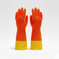 USE FUN Kitchen Rubber Gloves – 100% Natural Latex, Durable Non-Slip Waterproof by KGallery