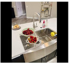 Ahyuan Roll up Dish Drying Rack Over The Sink Kitchen Roll up Sink Drying Rack - Image 3