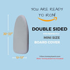 SAVUK 12 X 30 inch Smart Table Top Ironing Board Cover and Pad - Image 7