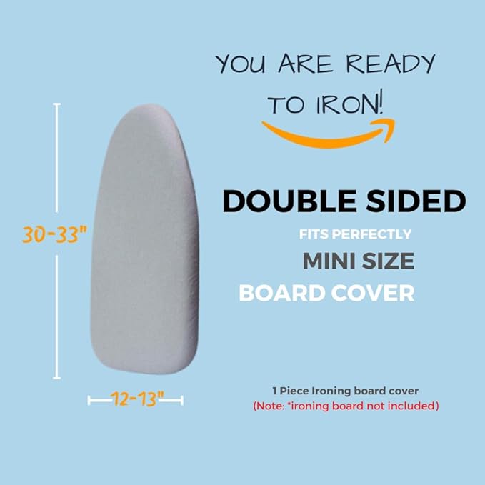 SAVUK 12 X 30 inch Smart Table Top Ironing Board Cover and Pad - Image 7