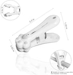 Plastic Clothespins Laundry Clothes Pins -12 Pack, Traceless Clothes Pegs - Image 2