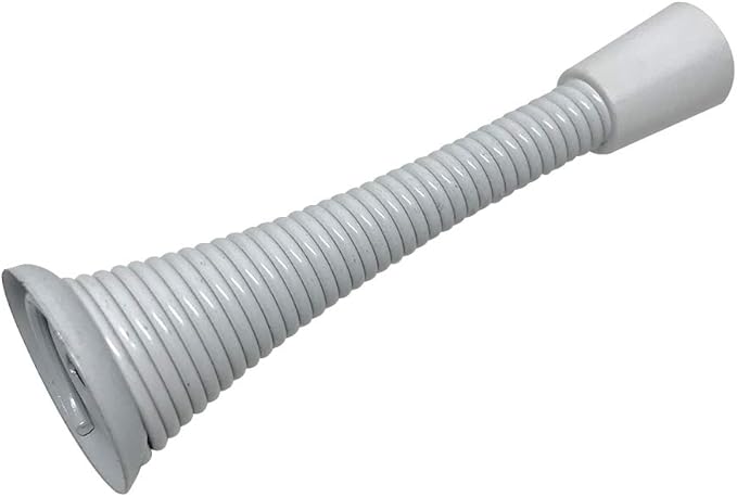 Litepak Spring Door Stop 3" Premium Heavy Duty Stopper Steel w/Plastic Bumper - Image 3