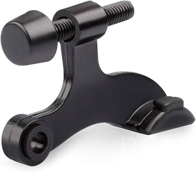 HOMOTEK 48 Pack Hinge Pin Black Door Stopper, Adjustable Deluxe Heavy Duty Door by HOMOTEK