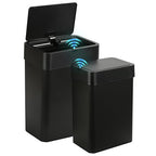 2 Pack Bathroom Trash Can with Lid by SYNCVIBE