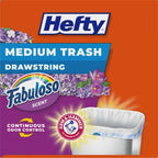 Hefty Medium Trash Bags, Fabuloso Scent, 8 Gallon - Image 13