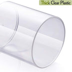 AOZITA 6 Pack Acrylic Qtip Holder Dispenser - Image 9