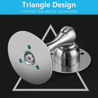 WINONLY Door Stopper, 4 Pack Magnetic Door Stop, Stainless Steel, Magnetic Door - Image 5
