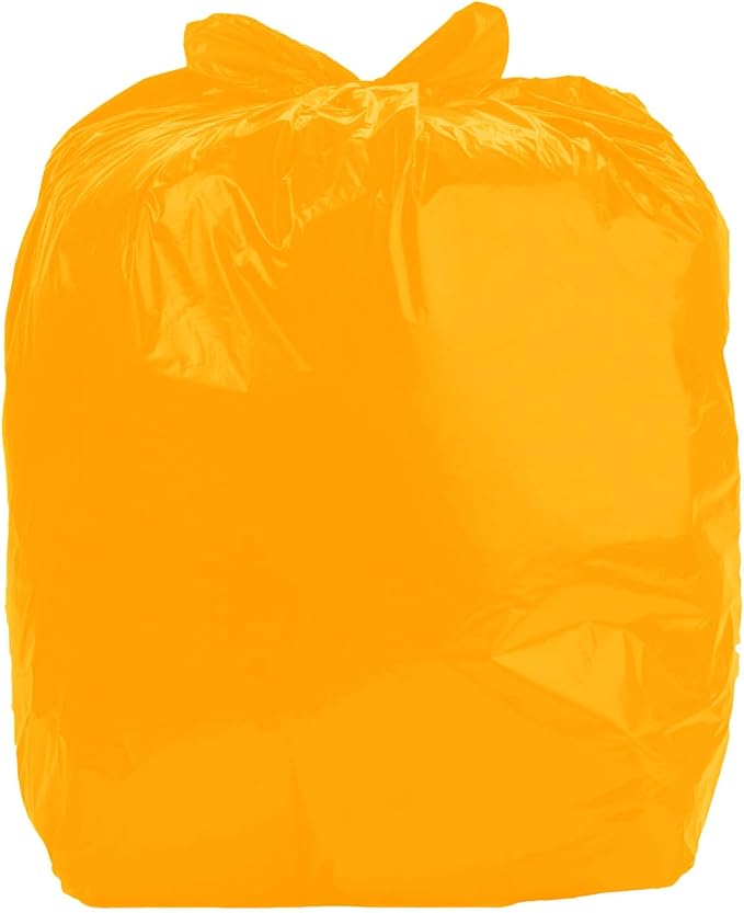 Ultrasac Heavy Duty 55 Gallon Orange Trash Bags - Image 3