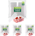 Freshware Food Storage Containers 25 oz Plastic Deli Containers by Freshware