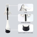 One Touch Kickdown Door Stopper, Door Holder, Heavy Duty Door Stops, Bottom of - Image 7