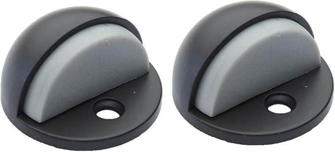 QCAA Low Dome Floor Door Stop, H 25.4 x Diameter 44.5mm, Zinc Die Cast by QCAAHardware