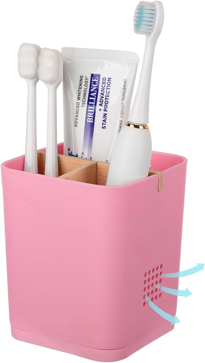 Electric Toothbrush Holder 3 Slots Tooth Brushing Holder by Heagoale
