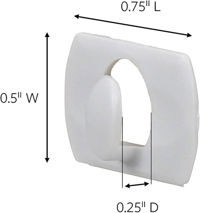 Command Decorating Clips, 40 Clips and 48 Strips, Damage-Free Hanging Light - Image 2
