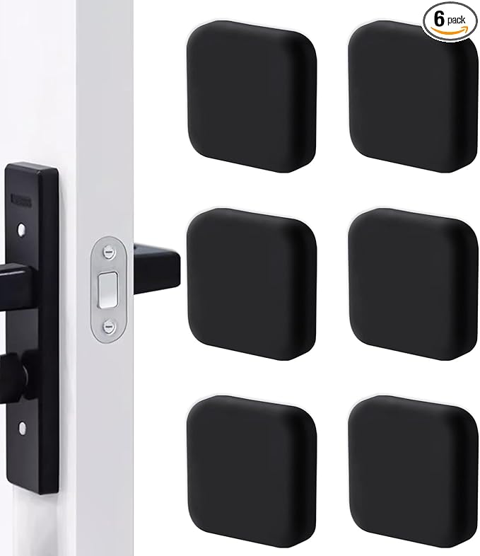 Door Stopper Wall Protector, Wall Shield Bumper Guard from Door Knobs, Sturdy by Bovinde