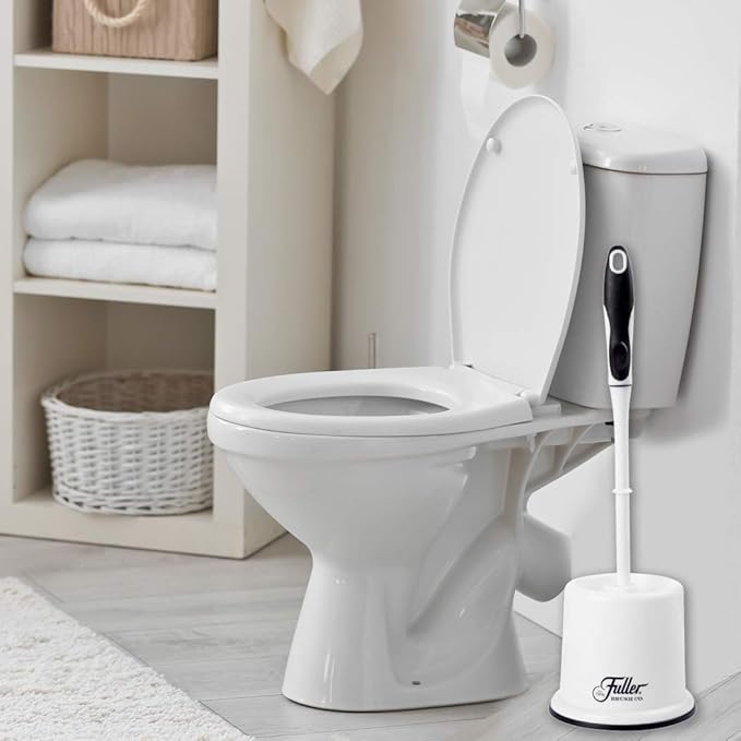 Fuller Brush Toilet Bowl Brush in Caddy Set – 16-Inch Long Handle – Heavy Duty - Image 4