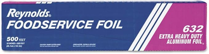 Reynolds 632 Extra Heavy Duty Aluminum Foil Roll 18"x500' by Unknown