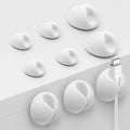 Phone Charger Cord Holder, Mini Cable Clips Wire Organizer, Cable Management by MYKURS
