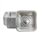 Non-Stick Disposable Air Fryer Aluminum Foil Liners Square 50PCS, Oil-Proof by ANQIA