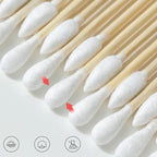 1000 Count Organic Bamboo Cotton Swabs - Image 8