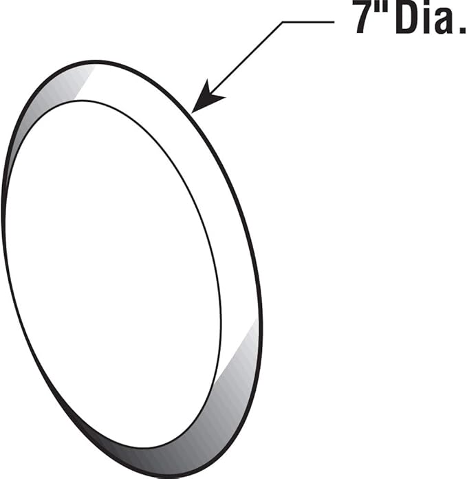 Prime-Line U 9265 Vinyl Circular Wall Protector - Image 2
