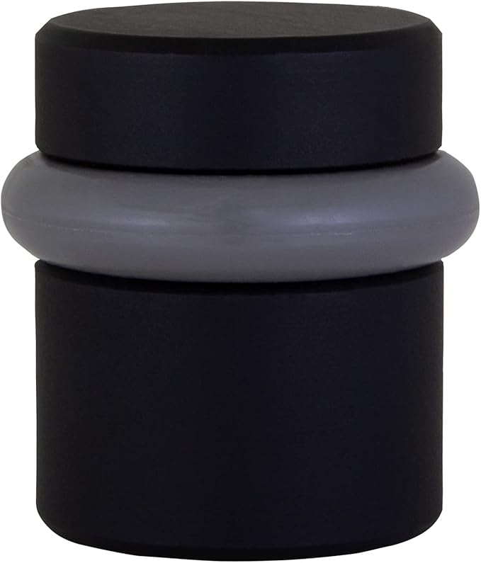 Design House 2-Pack Modern Cylindrical Floor Mounted Door Stops - Image 3