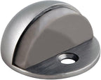 Design House Door Stops, Rubber Cushion Stoppers, Floor-Mounted, Heavy-Duty Zinc - Image 2